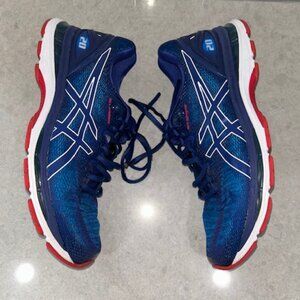 Asics Men's Gel Nimbus 20 T800N Blue Running Shoes Sneakers Size 11.5 US